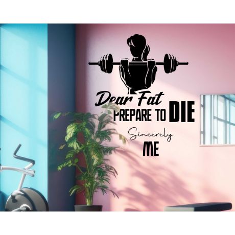 Motivating Wall Quotes for Gym Decor, Gym Room Decal, Fitness Stickers, Fitness Decal