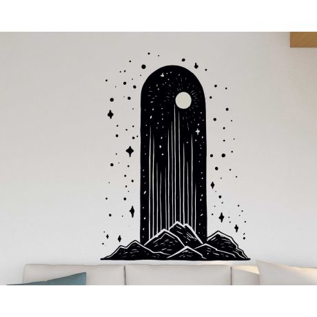Mountains Of Inspiration Vinyl Stickers For Home And Office Decoration