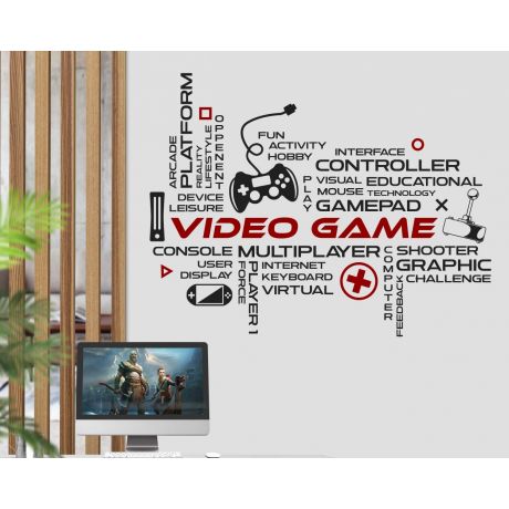 Best Video Game Wall Stickers For Gaming Room Wall Decoration
