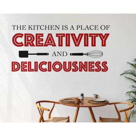 The Kitchen is a place of creativity and deliciousness