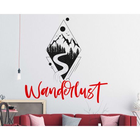 Wanderlust Inspirational Wall Decals For Daily Motivation And Positive Vibes
