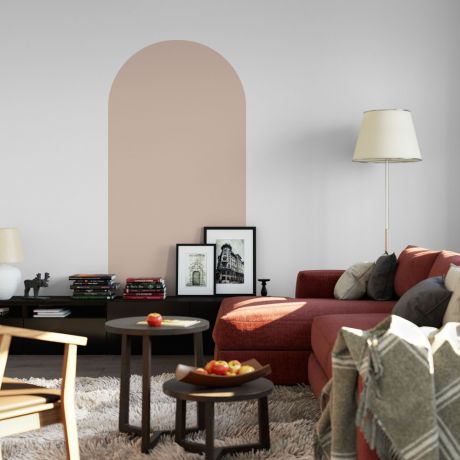 Boho Arch Vinyl Wall Stickers, Kids Room Decor, Arch For Bedroom, Shapes Wall Stickers, Home Decoration Boho, Wall Decal Sticker