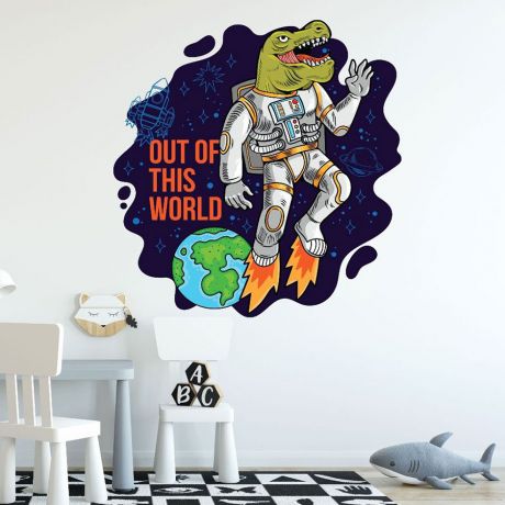 Out of this World Dinosaur Wall Decal for Kids Room Jurassic Park