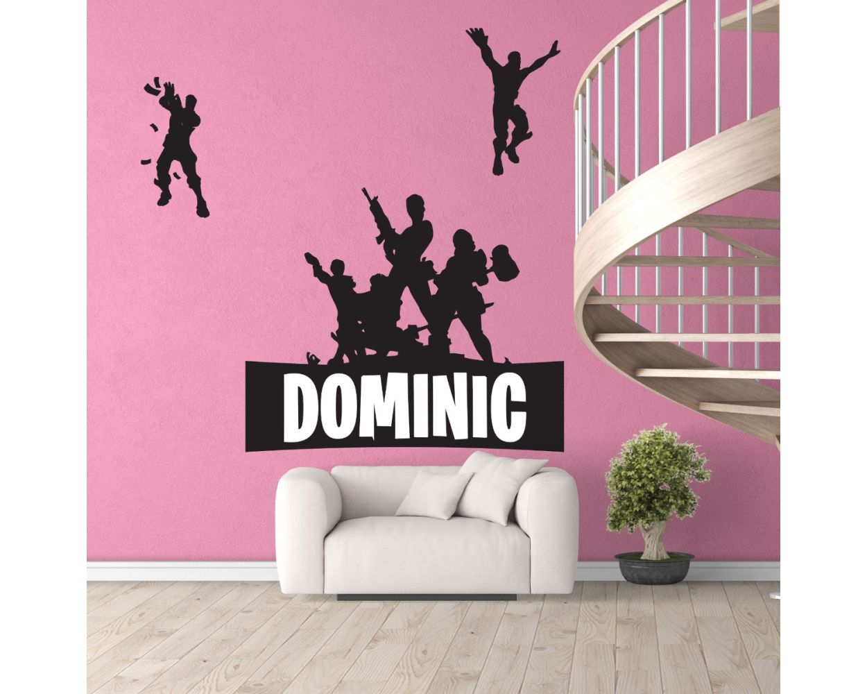 Best Personalized Fighting Fortnite Vinyl Wall Decals