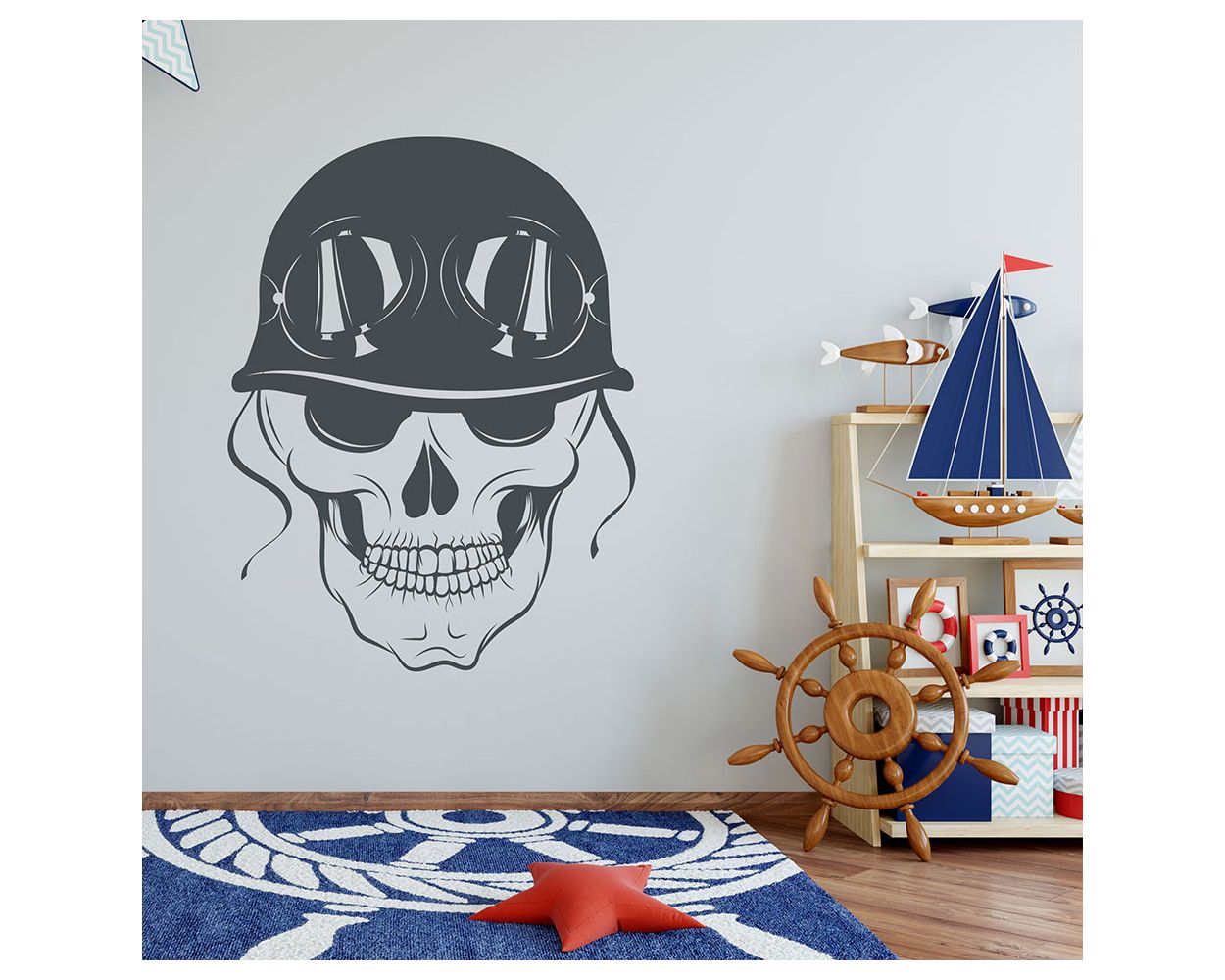 Best Skull Cool Relaxing Vinyl Wall Stickers