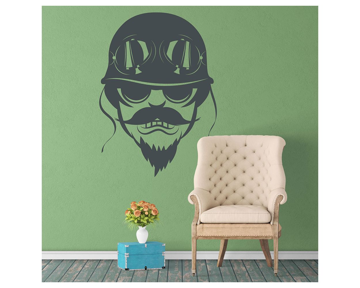 Best Masculine Rider Vinyl Wall Decals