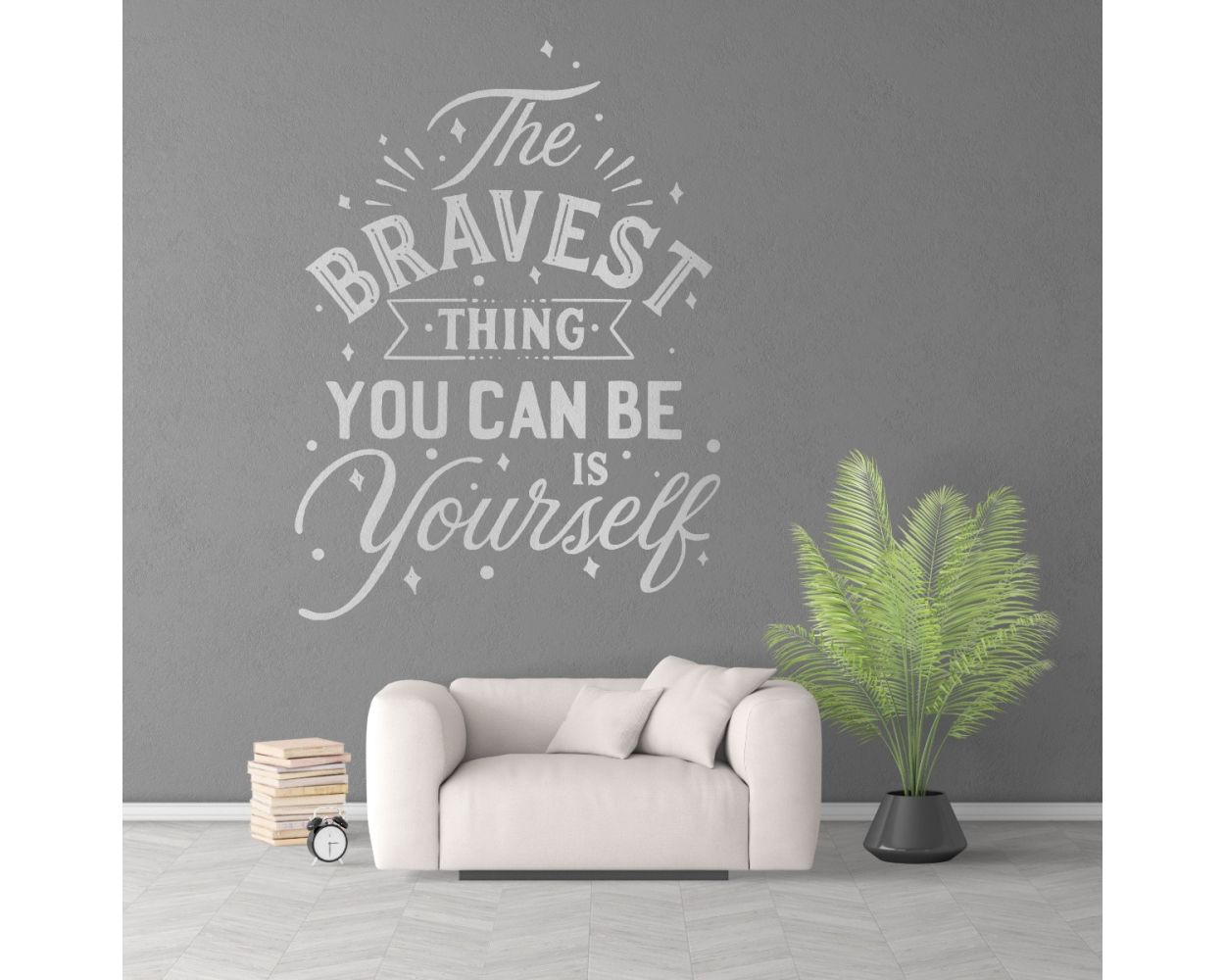 Best Be Yourself Workplace Motivational Office Quote Wall Stickers. shop now