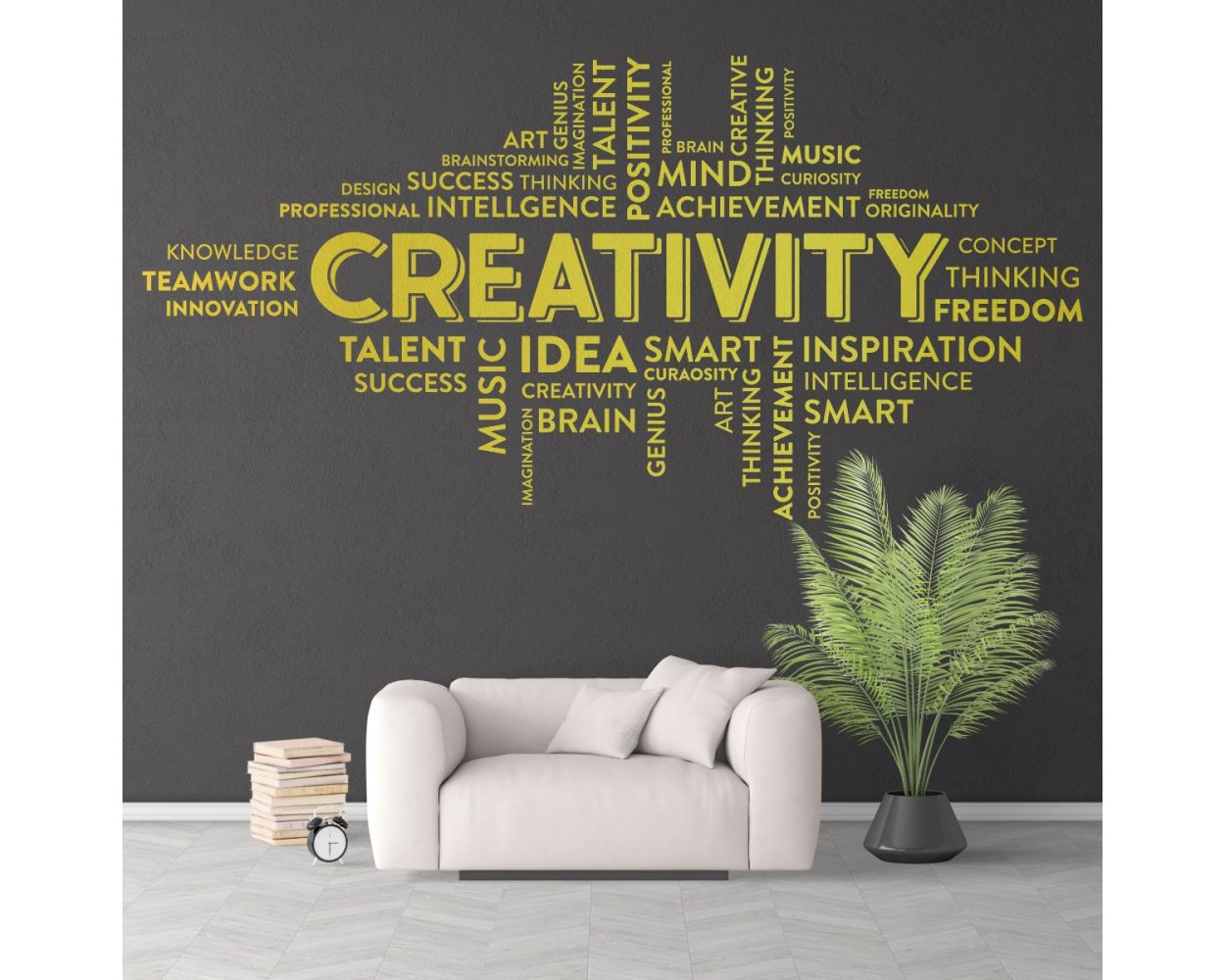 Creativity Motivational Workplace Quote Vinyl Wall Decals