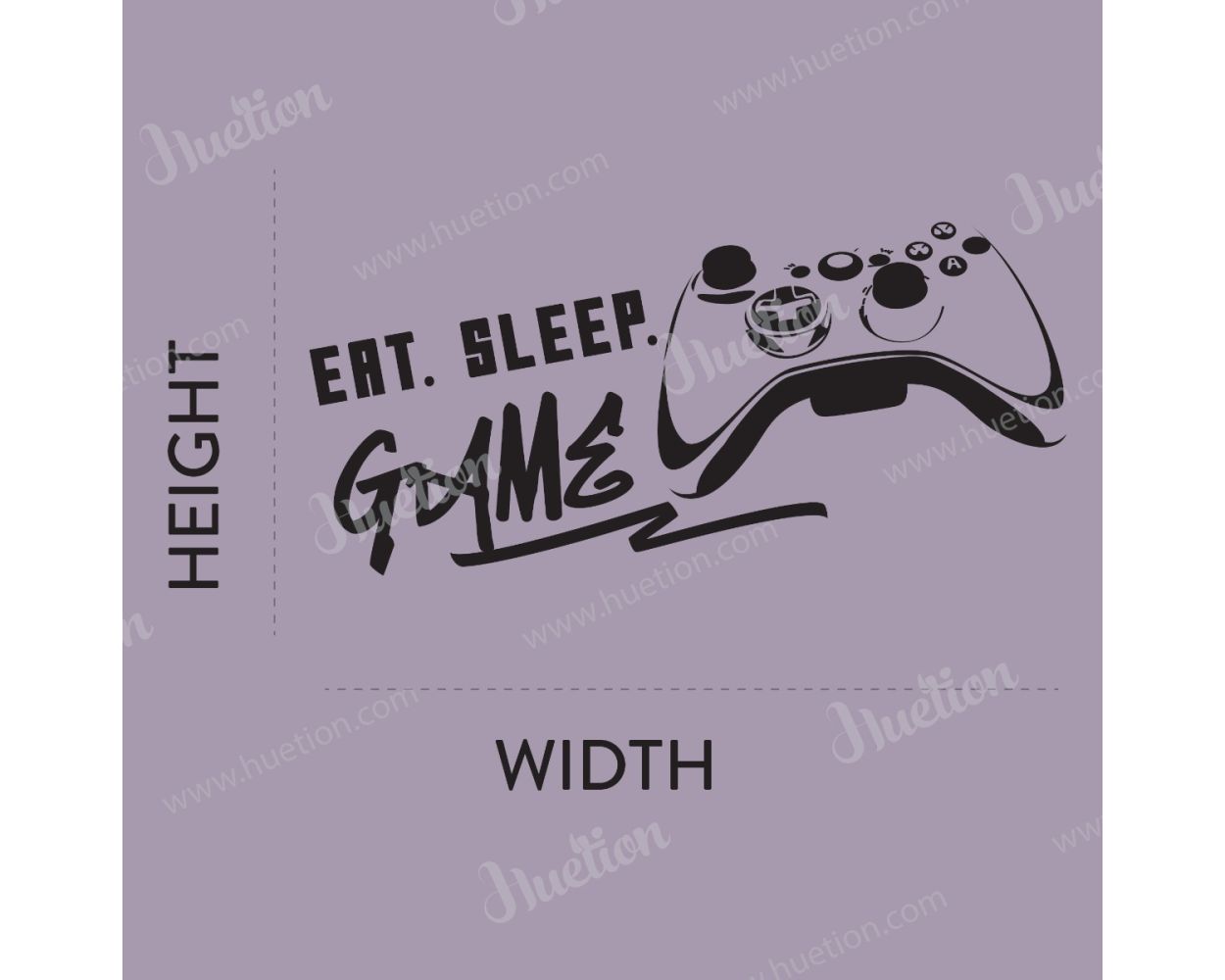 Eat Sleep Game Controller Video Gaming Zone Wall Decals. Shop now