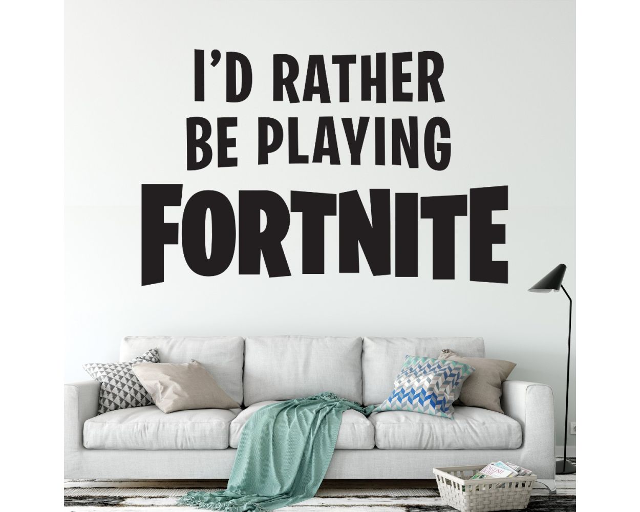 Fortnite Gamer Zone Wall Decals