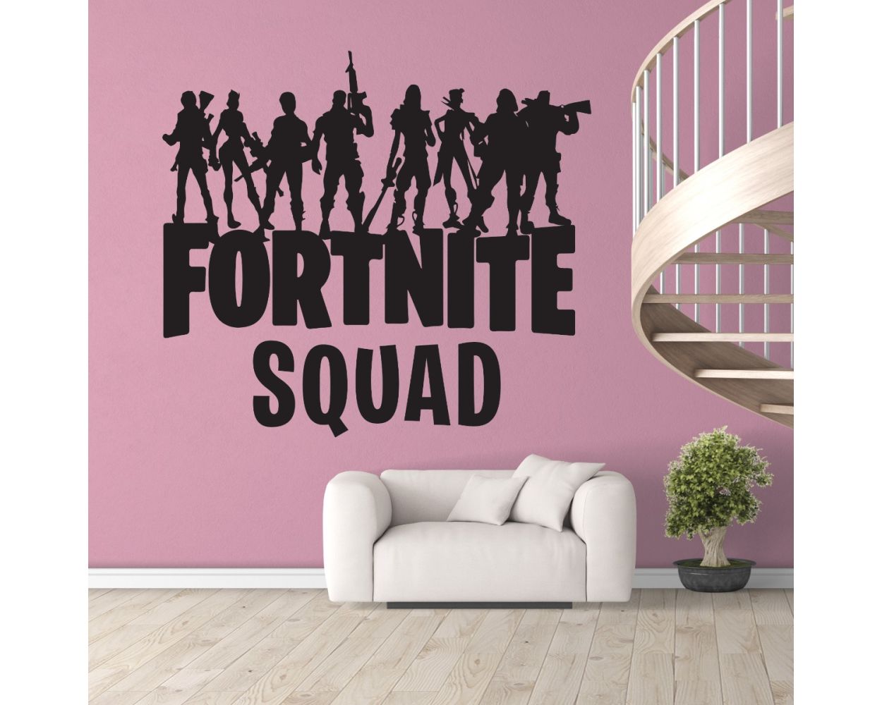 Fortnite Squad Wall Decals for Boys Gaming Room