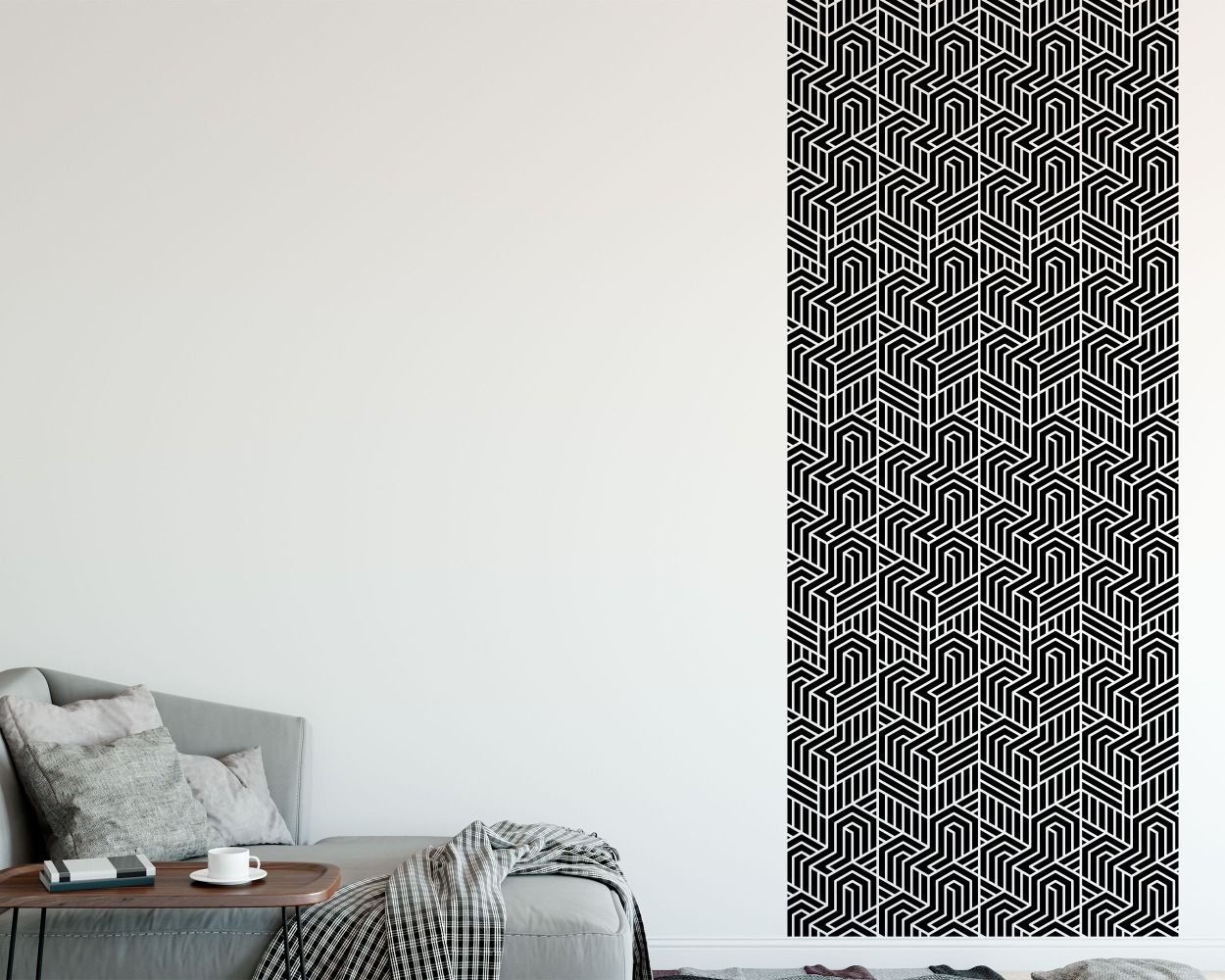 Abstract Geometric Pattern Wall Stickers