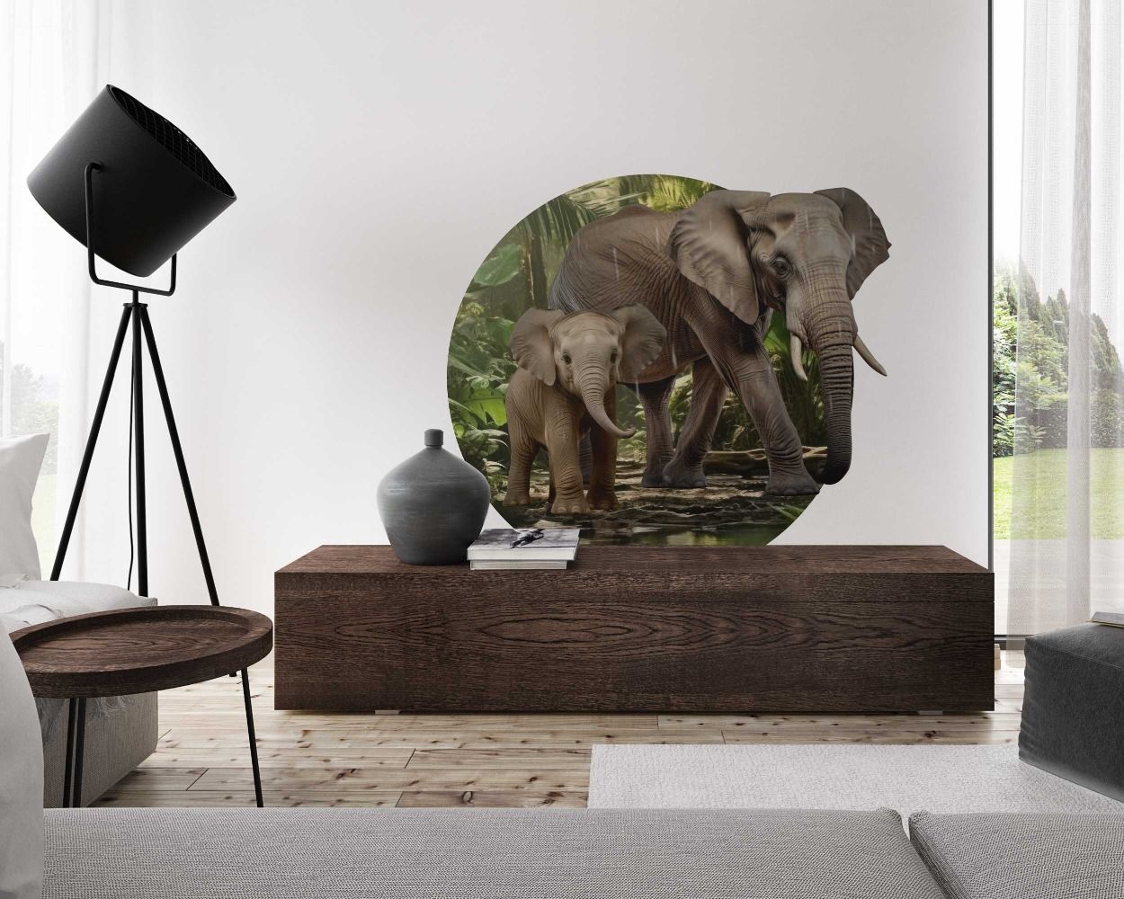 Best Beautiful Premium Quality Elephant Vinyl Wall Decals