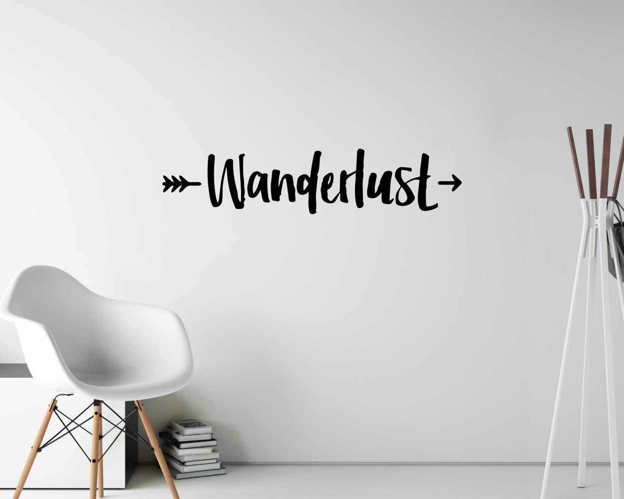 Beautiful Wanderlust Quotes Wall Stickers For Room Wall Decoration