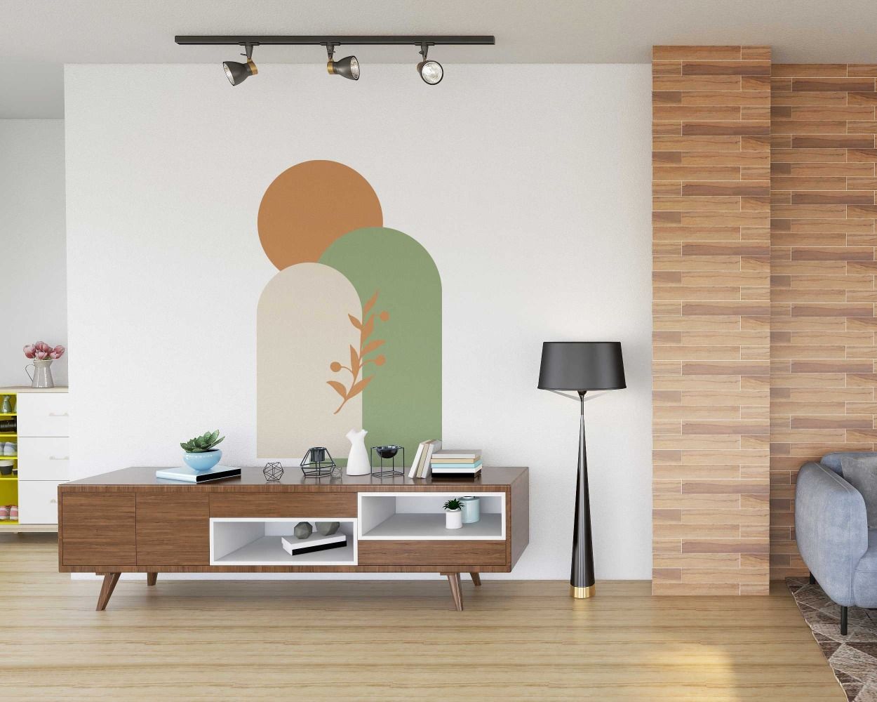 Best Abstract Boho Wall Stickers For Bedroom Decoration 