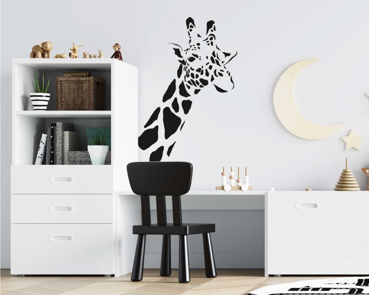 Animal Head Wall Decals