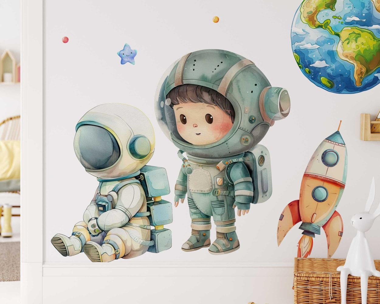 Best Astro Space Theme Wall Decals
