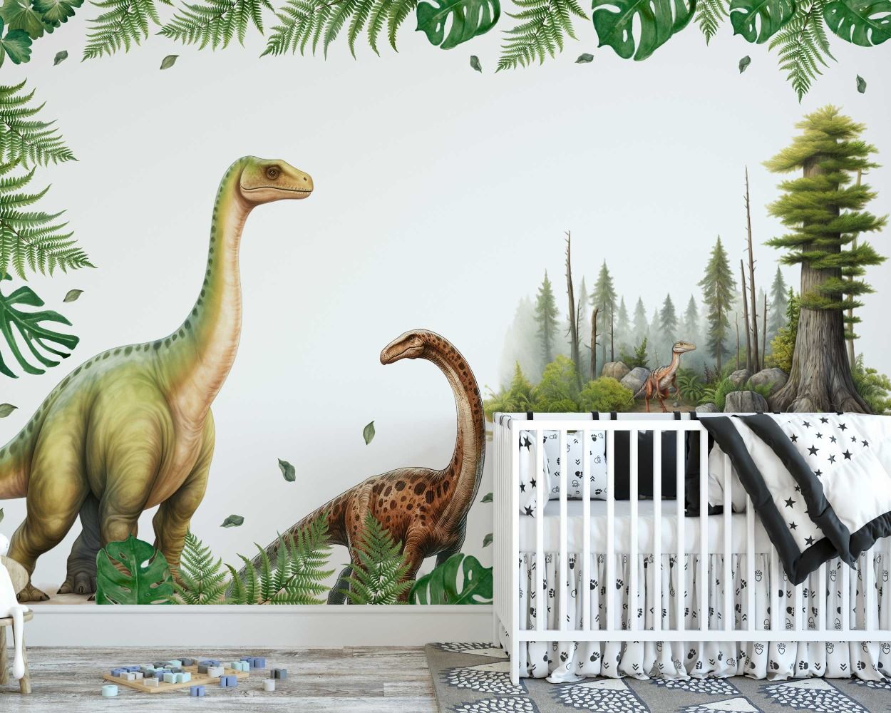 Beautiful Dinosaur Vinyl Wall Decals