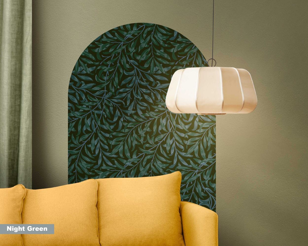 Best Simple Boho Willow Arch Wall Decals