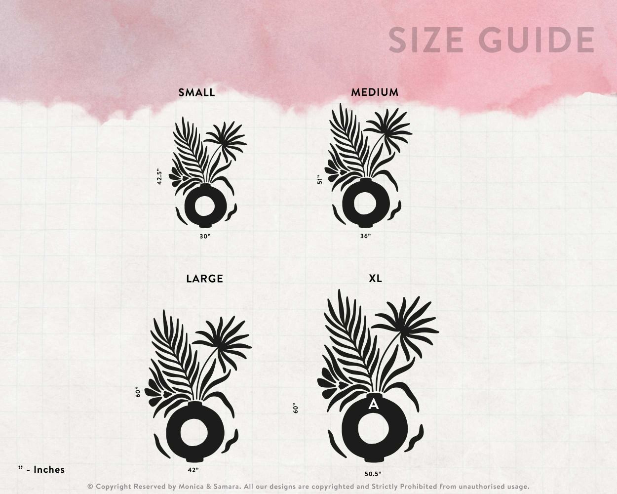 Beautiful Flower Vase With Flowers Wall Stickers