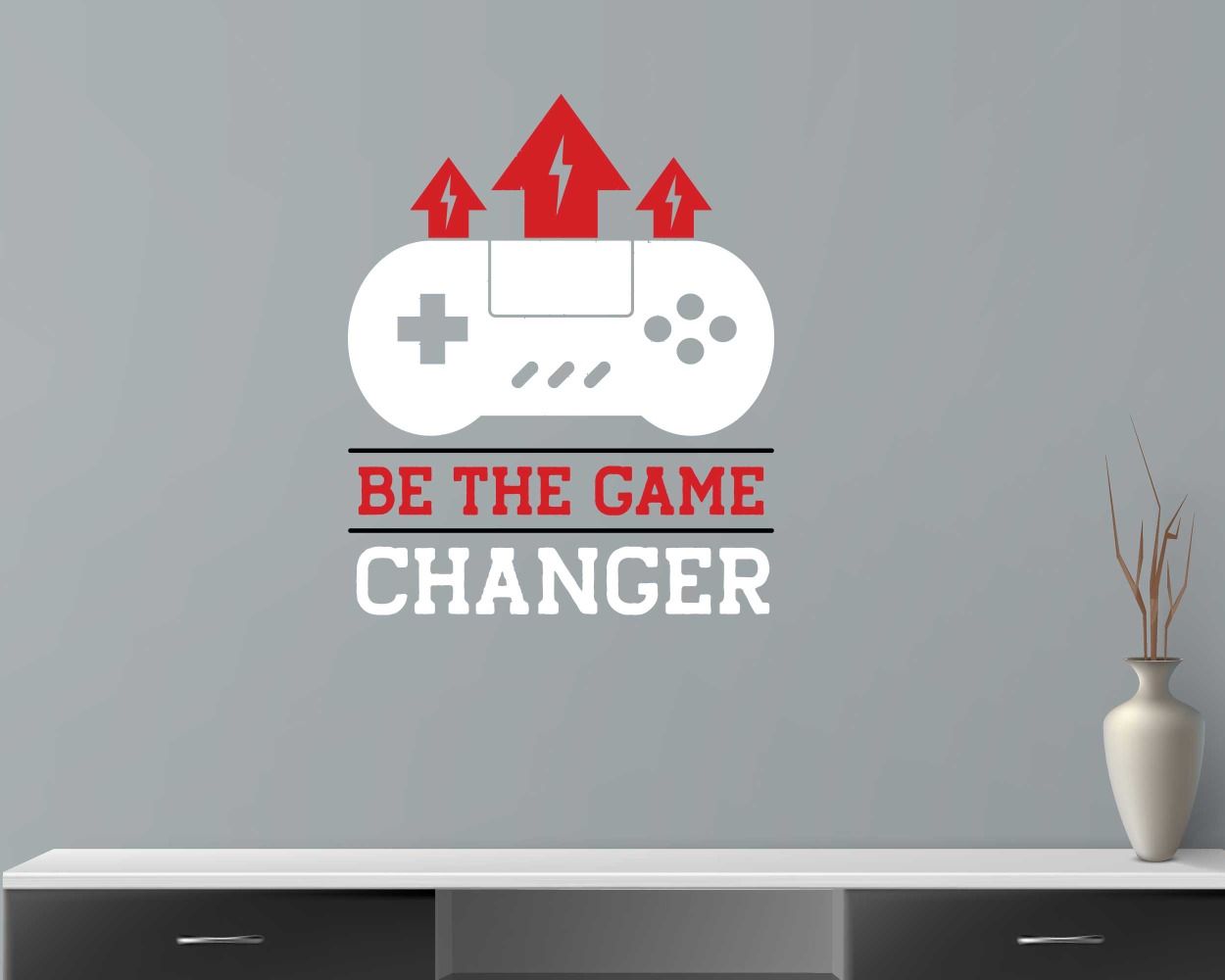 Be The Game Changer Gaming Wall Decal