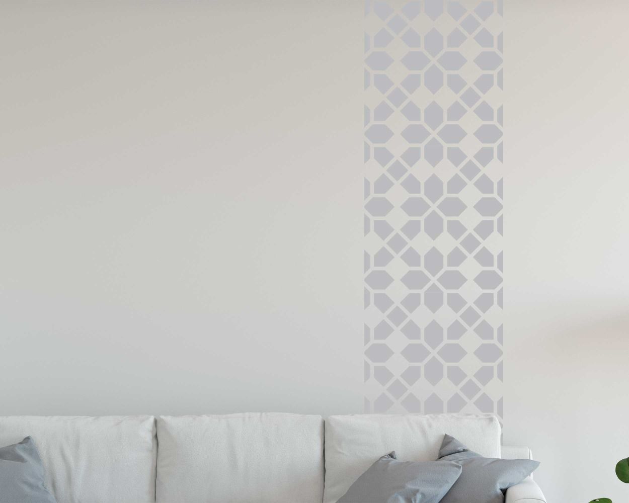 Best Geometric Cube Design Pattern Vinyl Wall Decals For Living Room Decor 