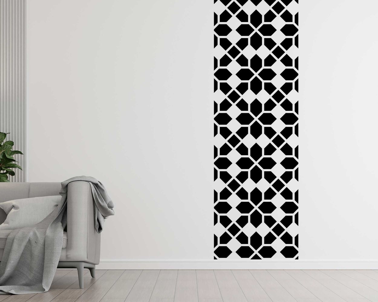 Best Geometric Cube Design Pattern Vinyl Wall Decals