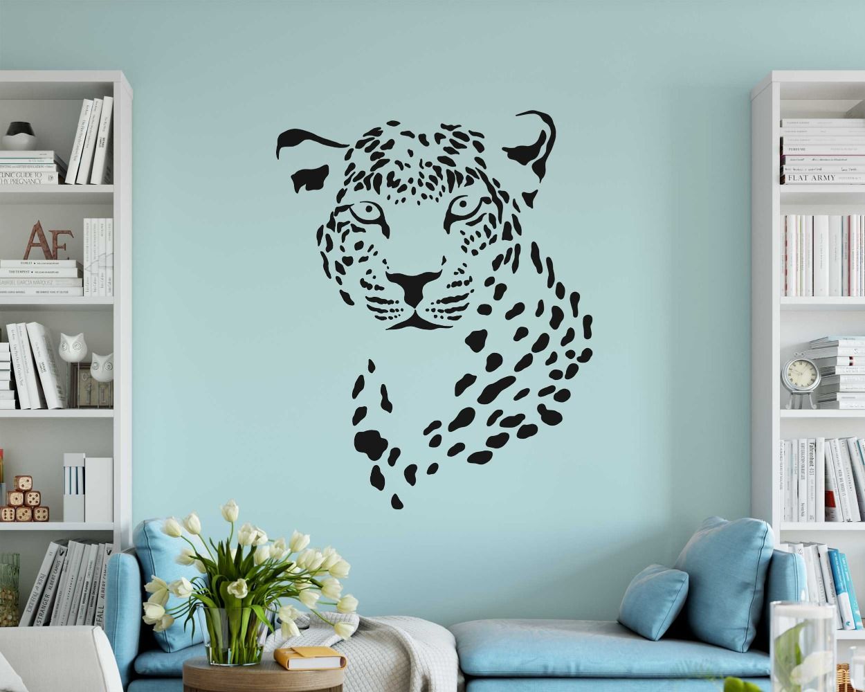 Animal Face Wall Decal