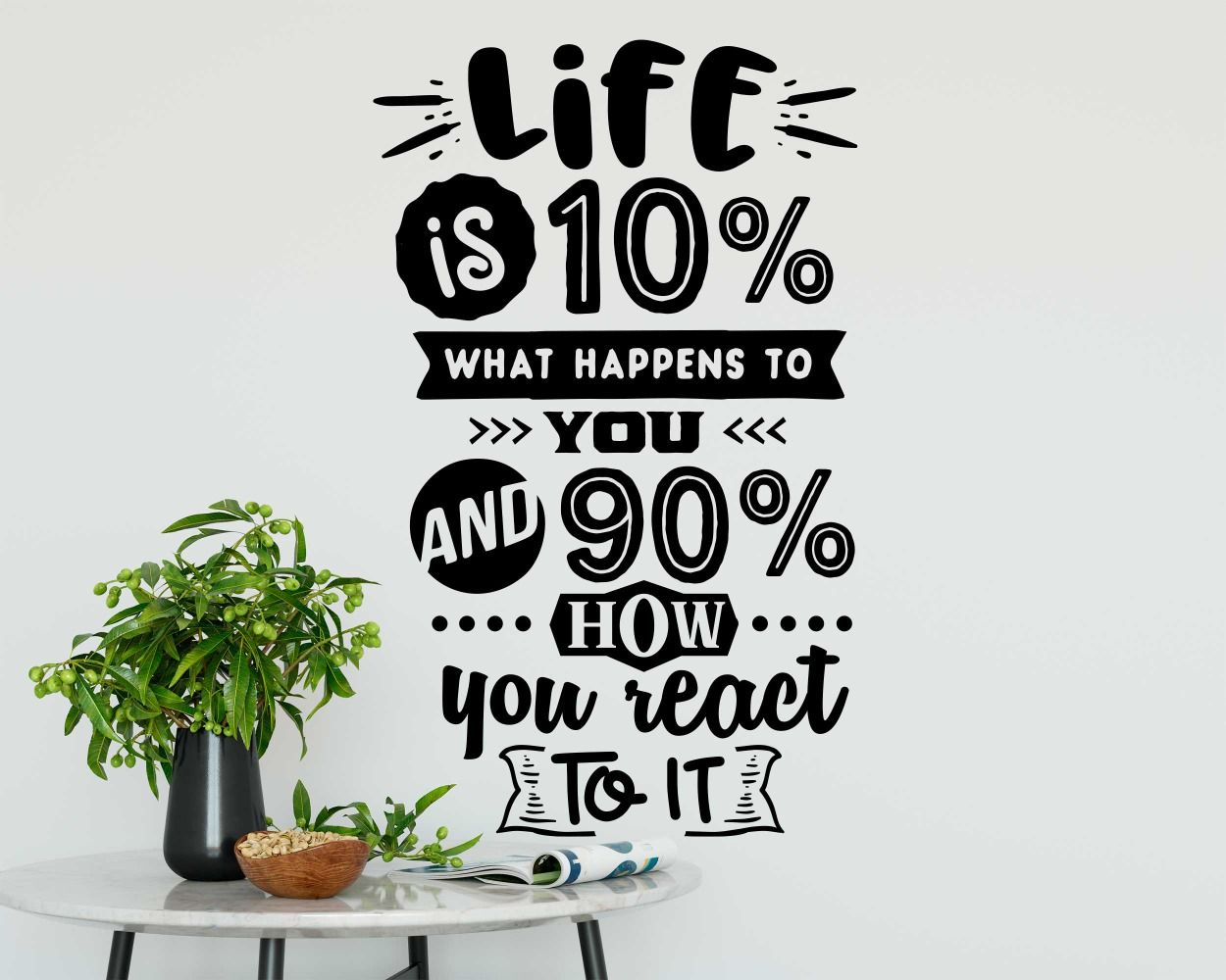  Best Life Inspirational Quotes Wall Sticker For Daily Motivation