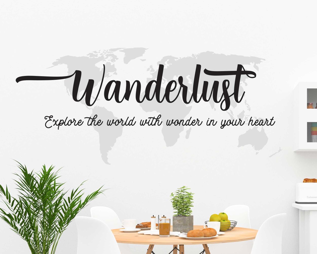 Wanderlust Quotes Wall Decals