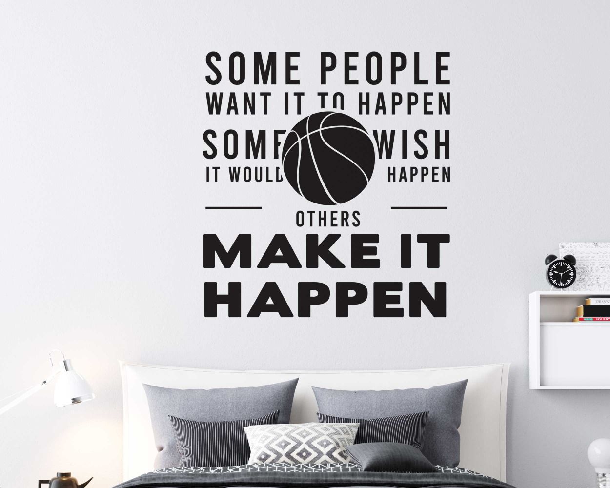 Best Motivational Sports Office Quotes Wall Stickers For Boy Room Decor