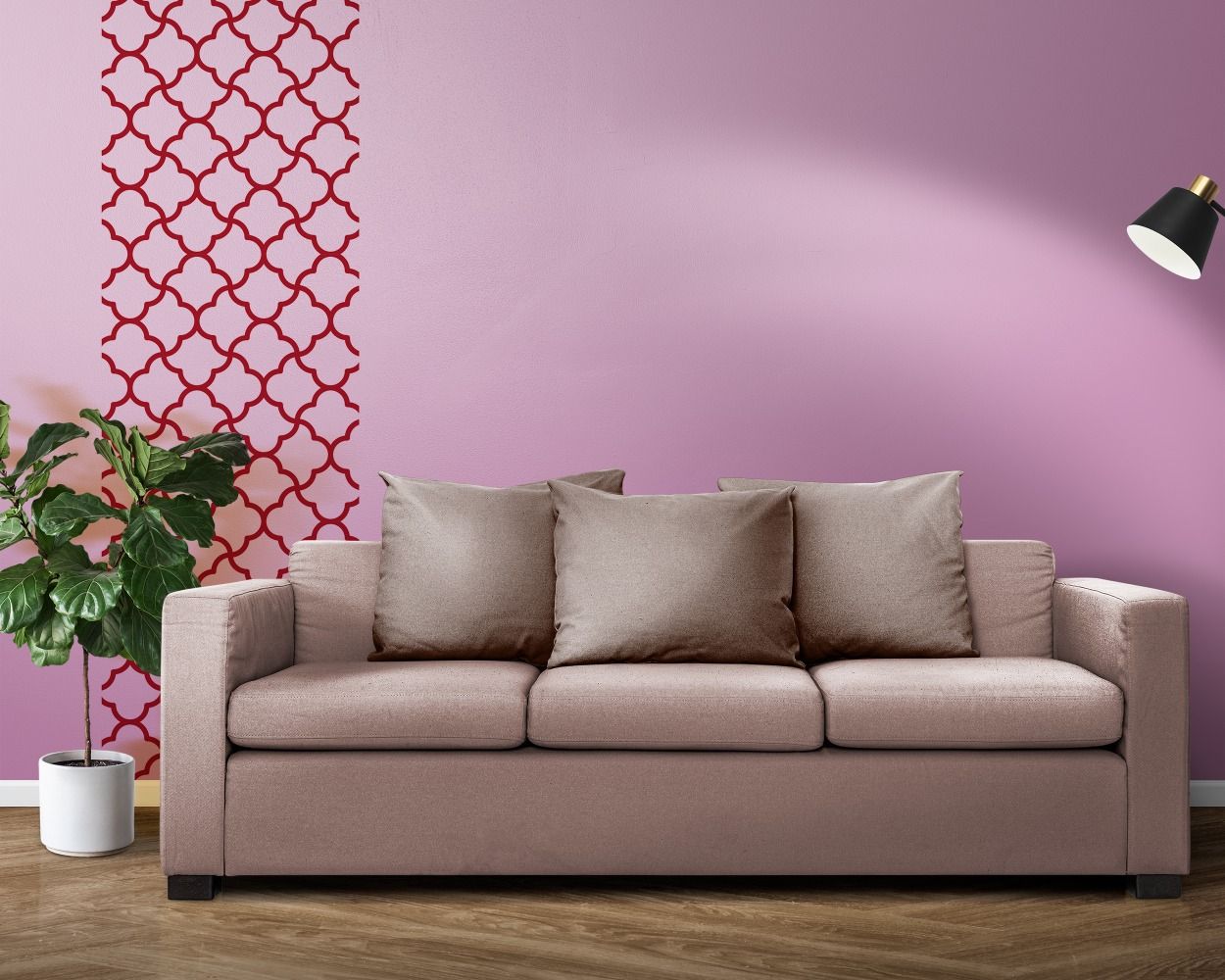 Best Quatrefoil Pattern Design Wall Decals For Home And Office Decoration 