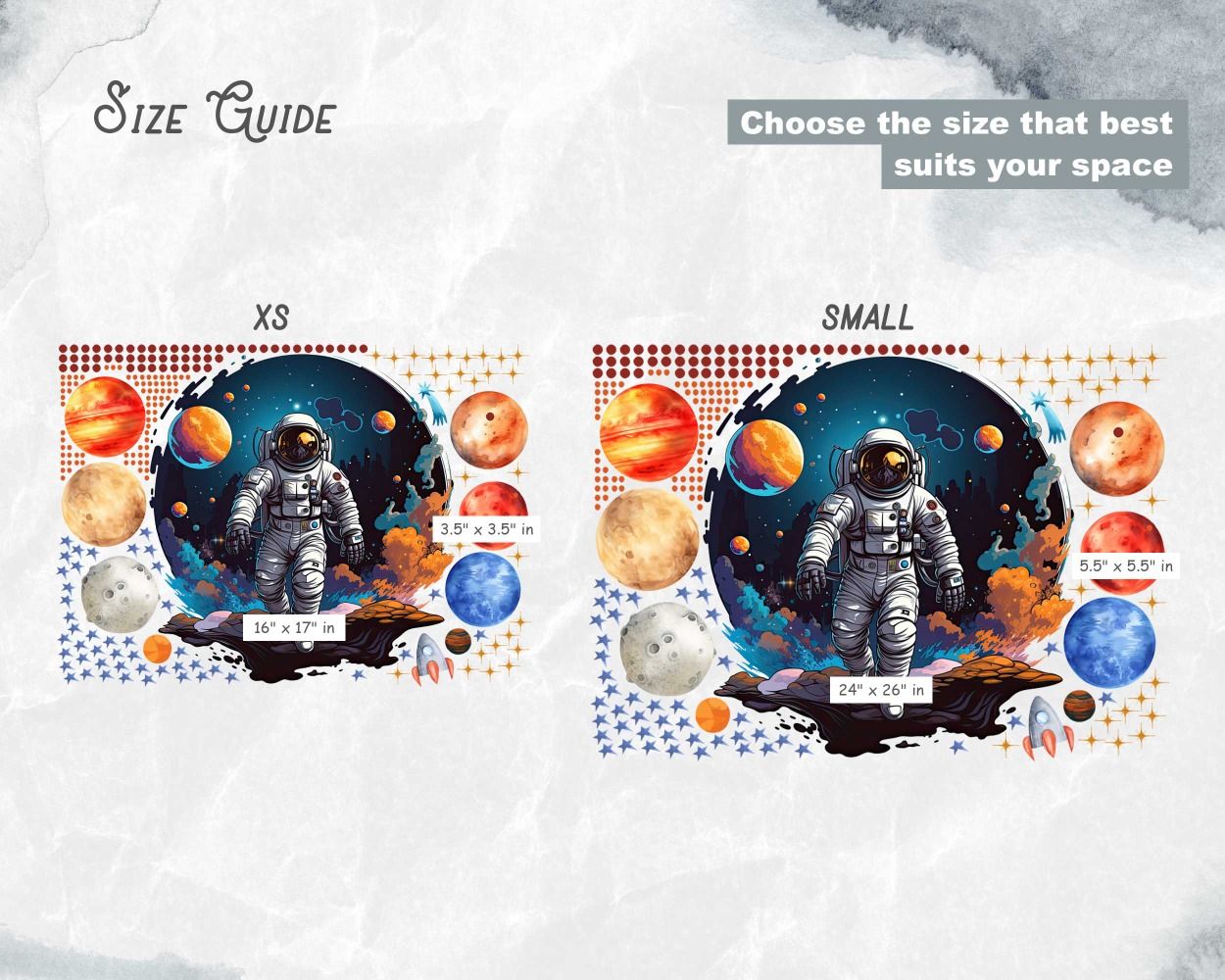 best beautiful astronauts wall stickers for children room decor