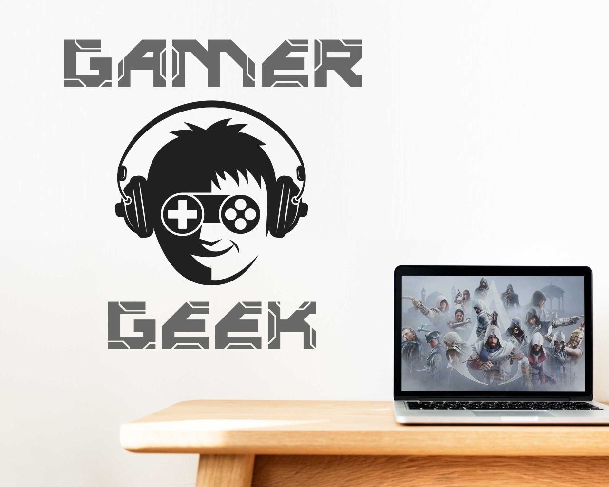 Gamer Geek Gaming Wall Stickers For Boys Room Wall Decoration