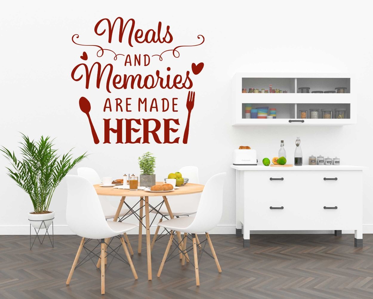 Create A Warm Atmosphere With Kitchen Quotes Wall Decals