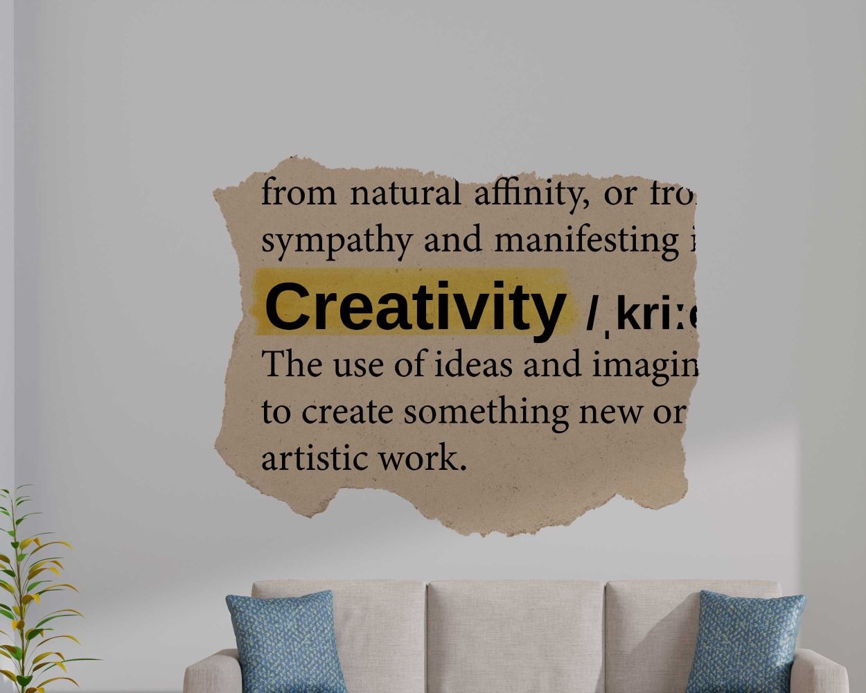 Creativity Png Dictionary Word Wall Stickers