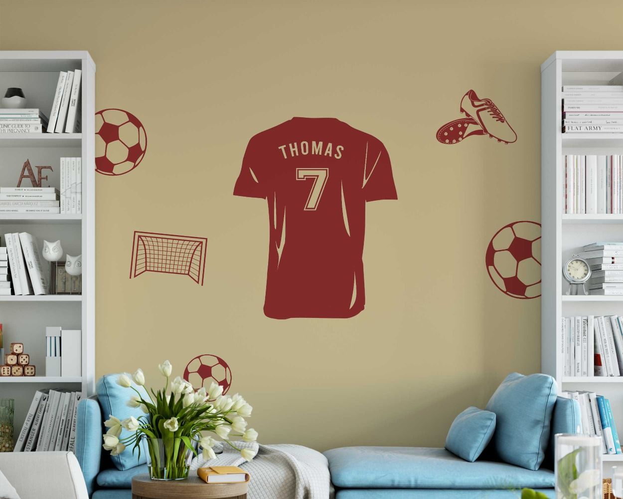 Gaming Sports Accessories Wall Stickers