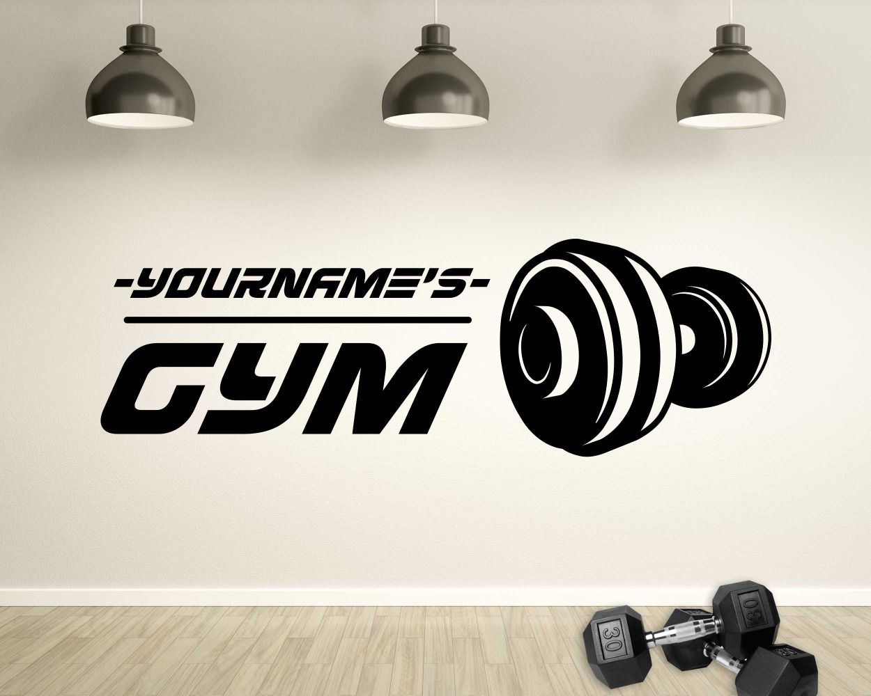 fitness wall art