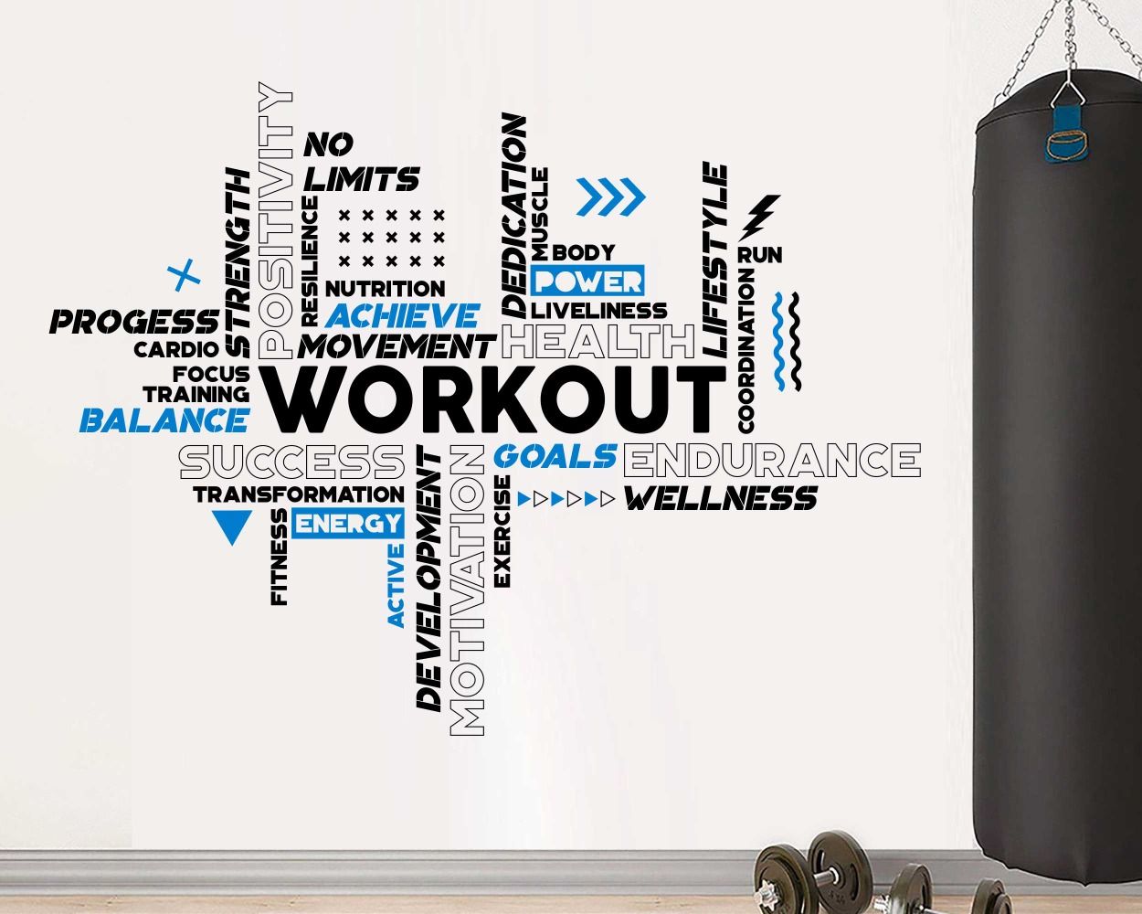 fitness wall art