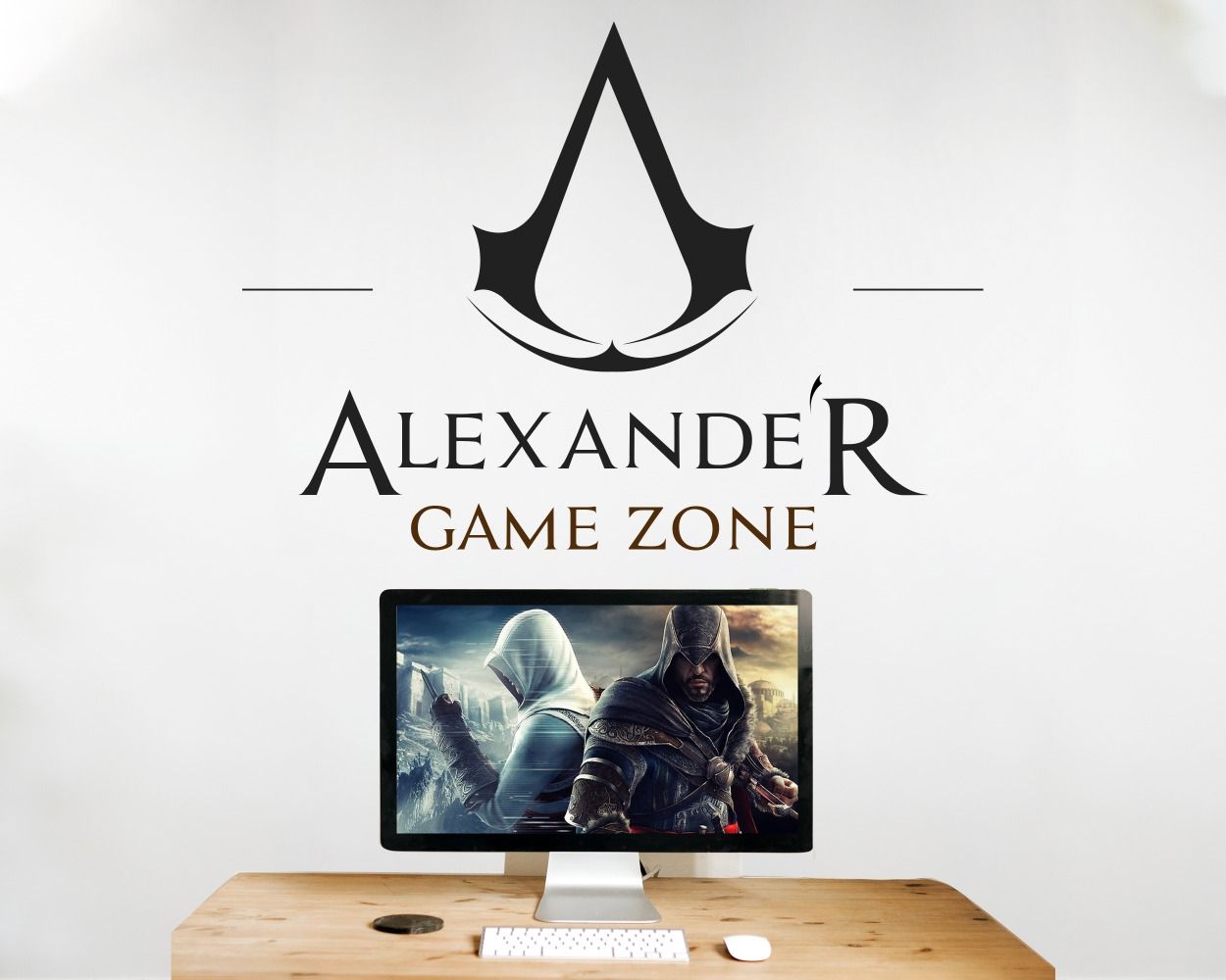 Game Zone Decals For Gaming room Wall Decoration