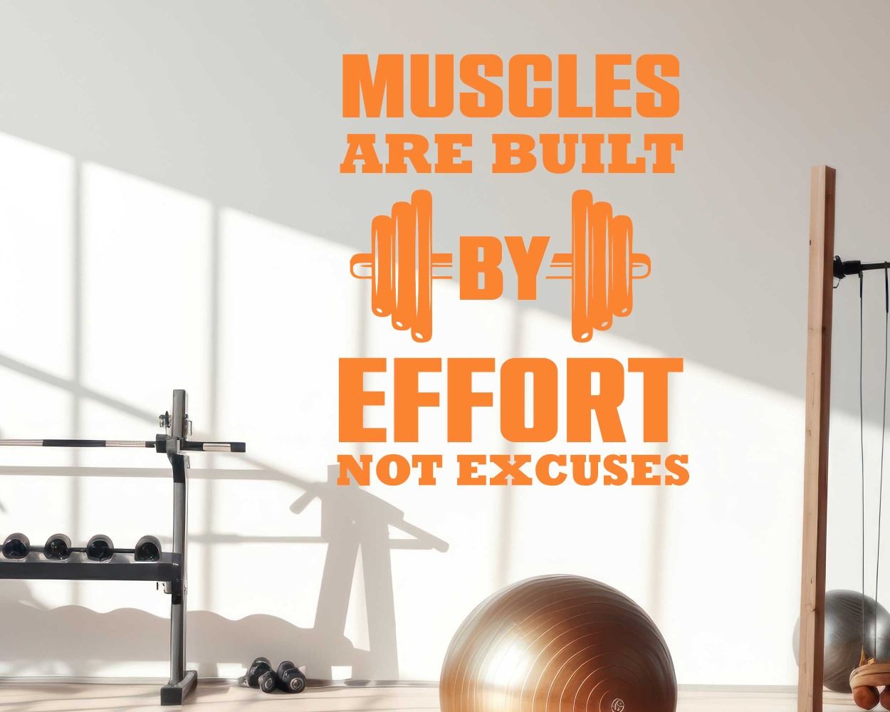 Motivational Wall Quotes Stickers For Gym Wall Decor