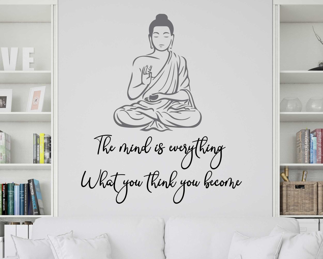 Yoga Quotes Wall Decal For Daily Motivation 