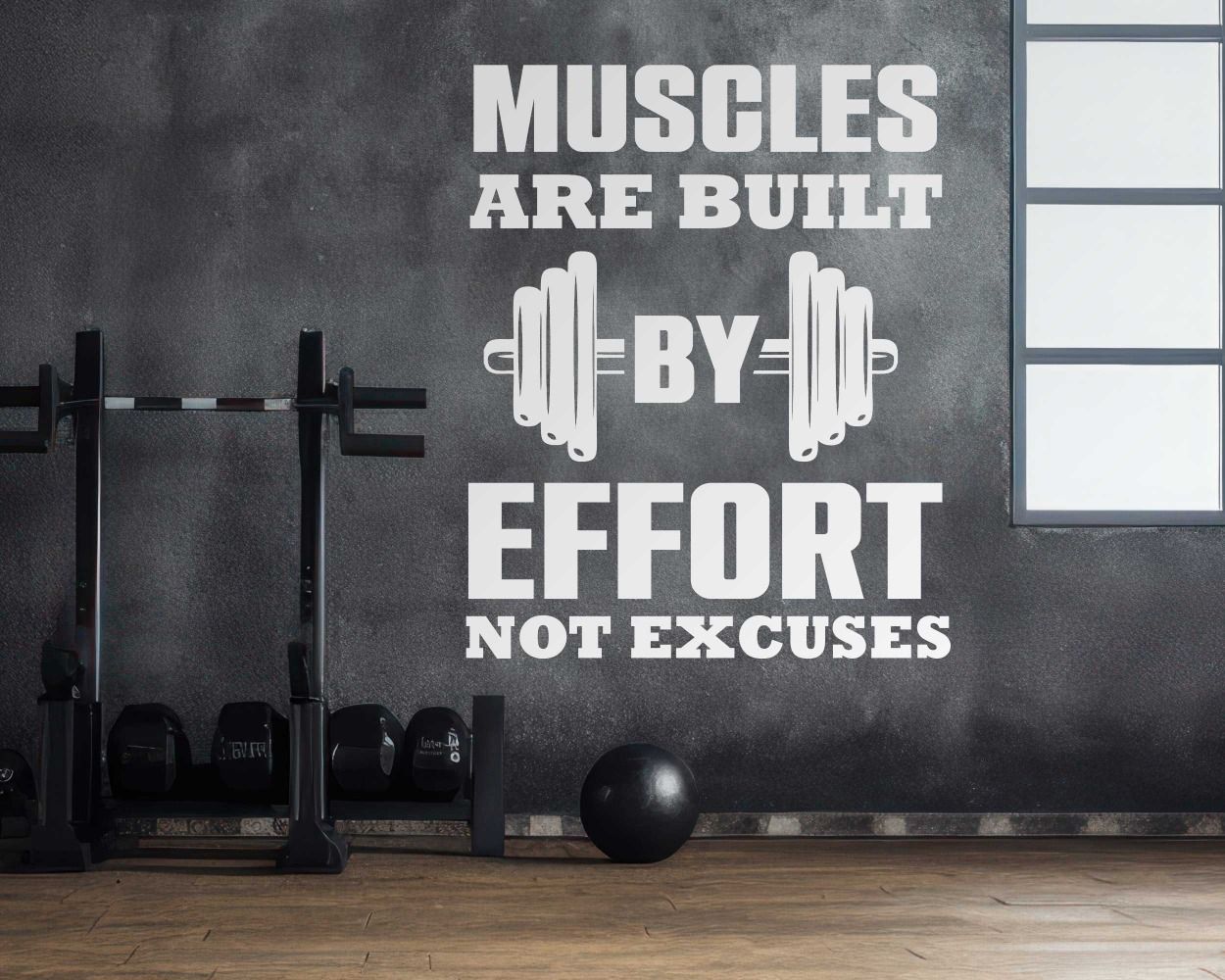 Motivational Gym Quotes Wall Stickers