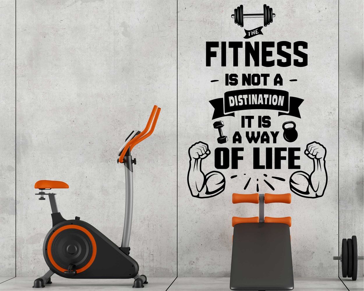 Best Motivational Gym Wall Quotes Decals