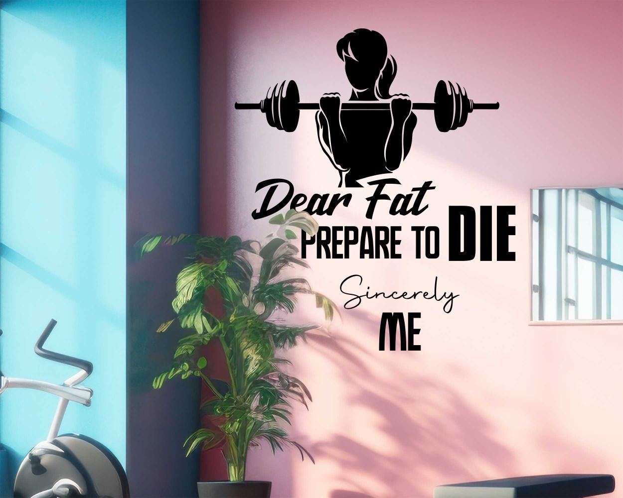 Motivating Wall Quotes for Gym Decor