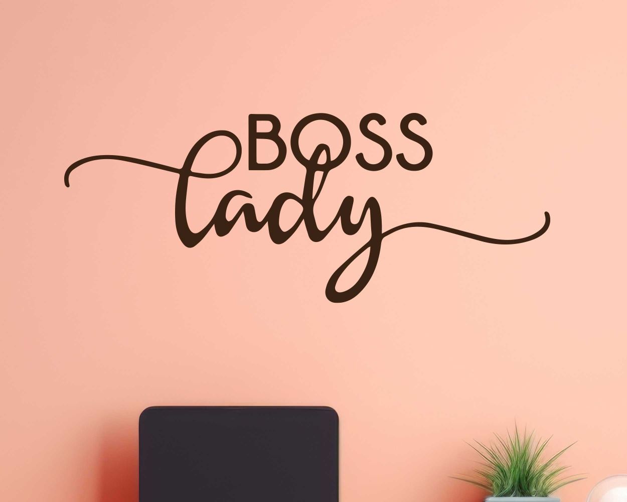 Best Beautiful Lady Boss Quote Vinyl Wall Decals For Room Decoration 