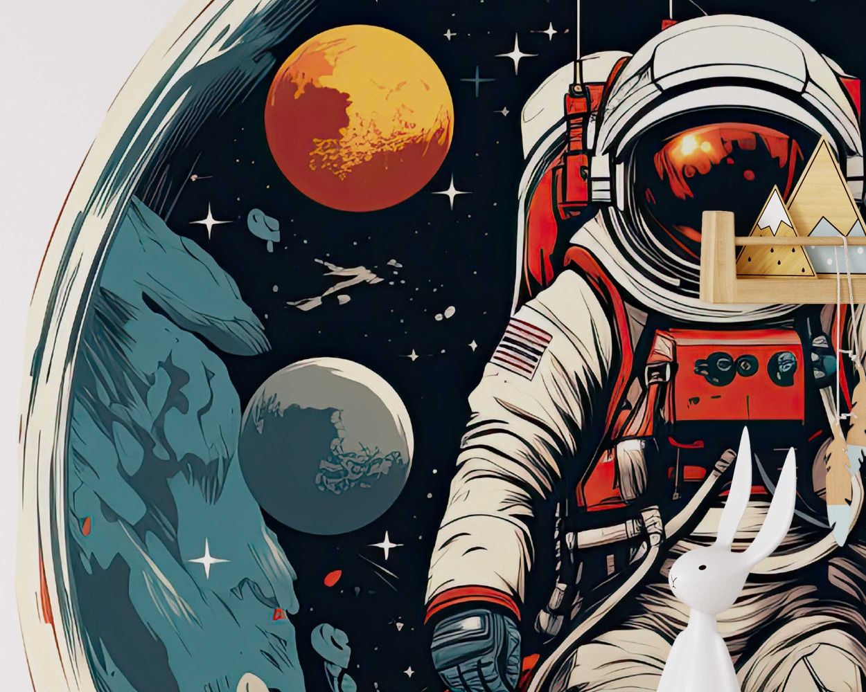 Best Premium Quality Astronaut Wall Decals