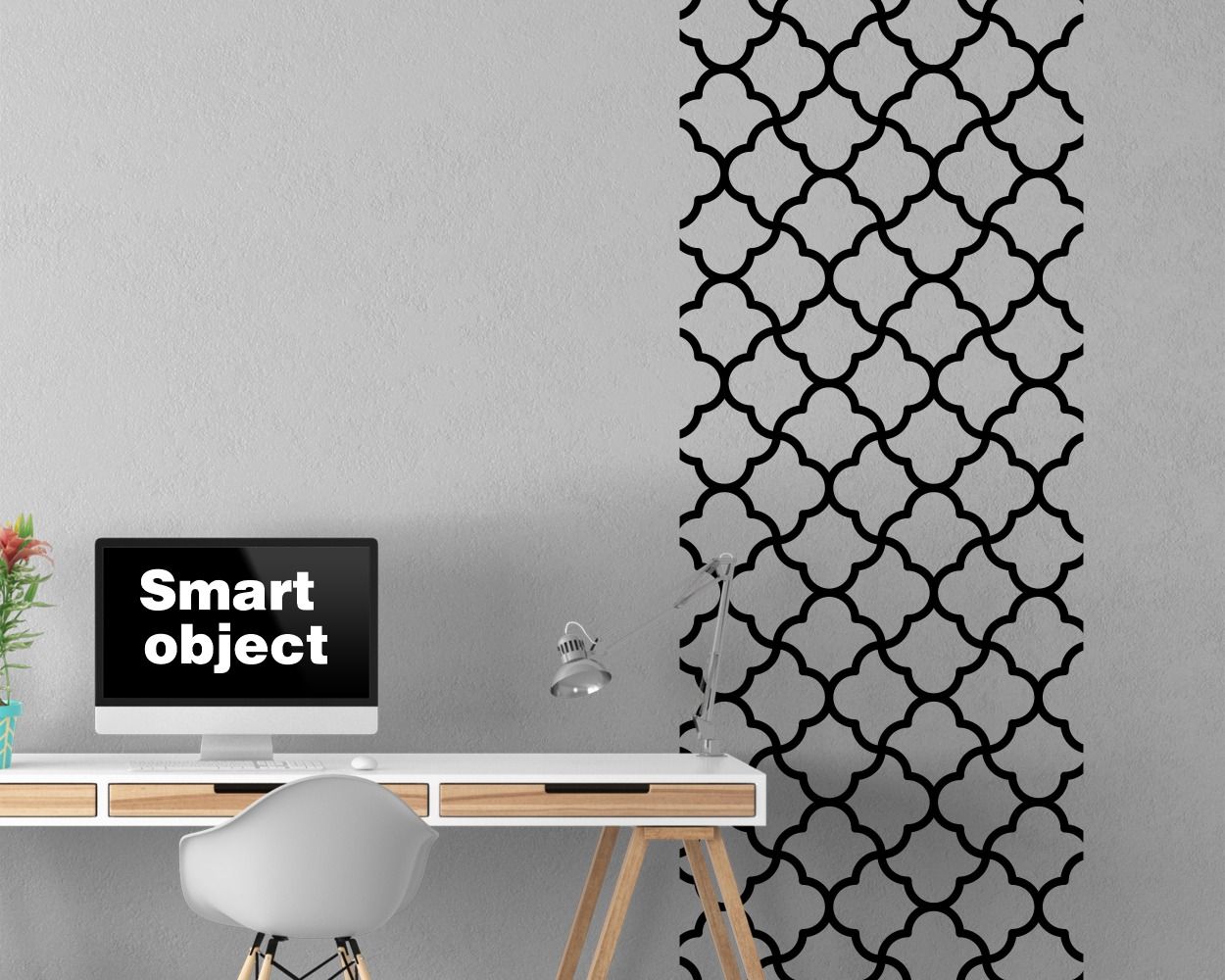 Best Quatrefoil Pattern Design Wall Stickers