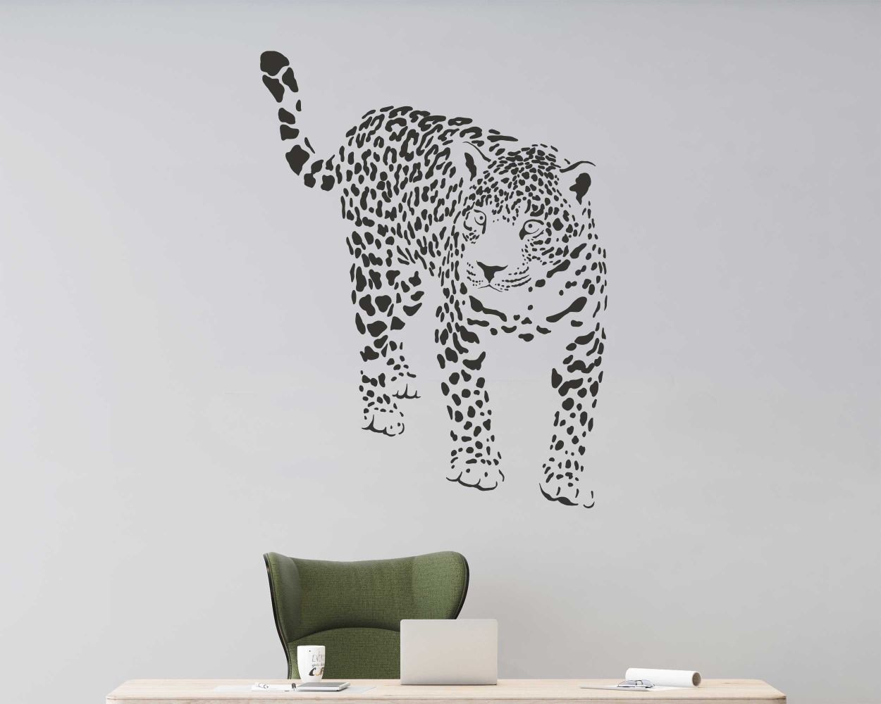 Stunning Leopards Animal Wall Stickers For Kids Room Decoration