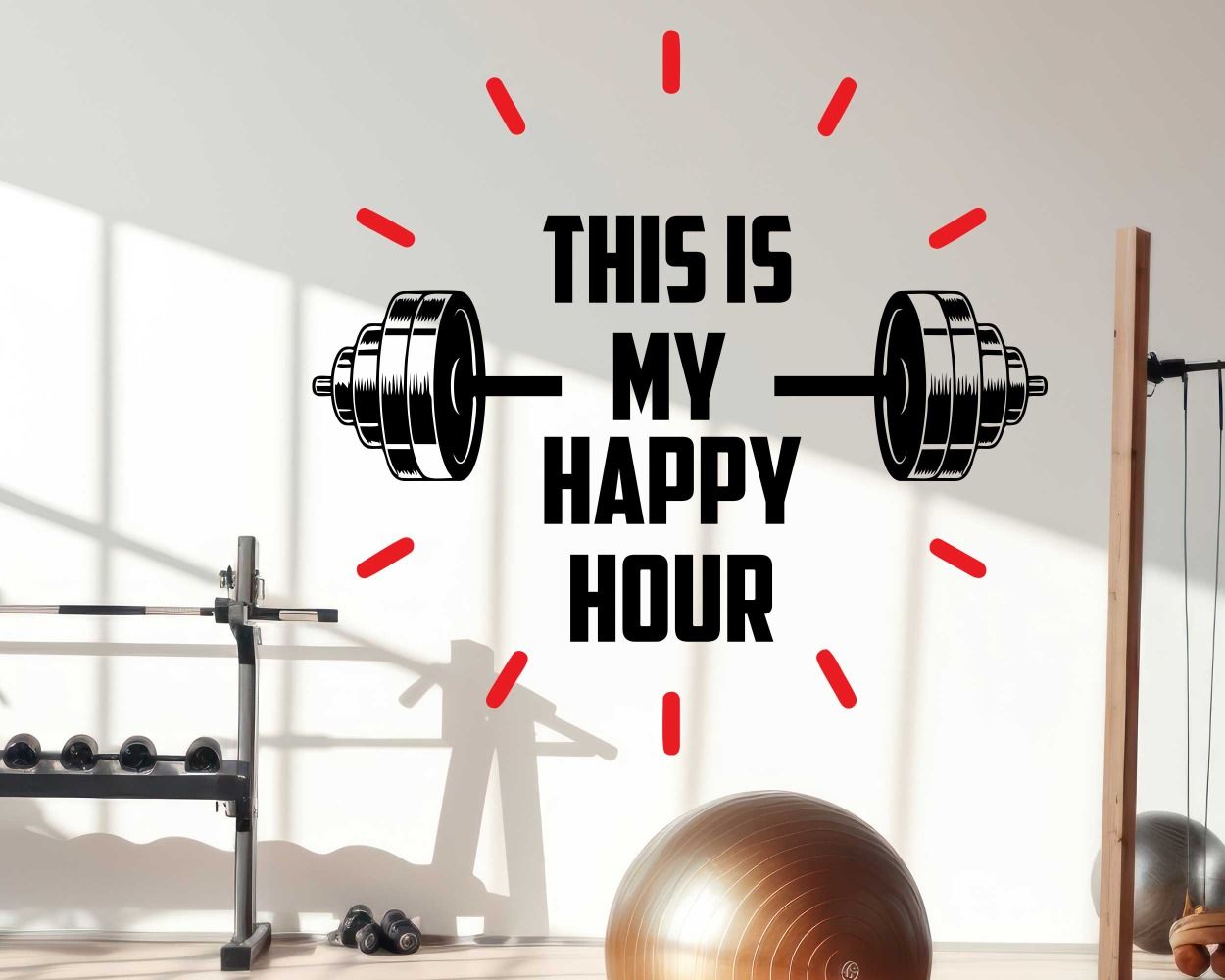 Best Motivational Gym Quotes Wall Stickers